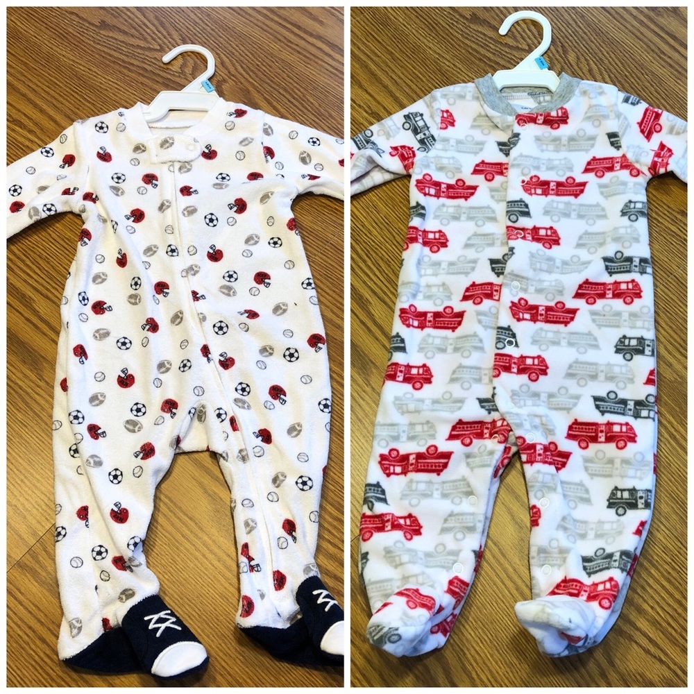 Carter’s Baby Boy Sleeper Bundle - 6 Months